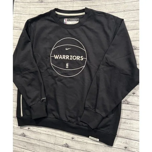 Nike Golden State Warriors Standard Issue Crewneck Sweater Sz XXL